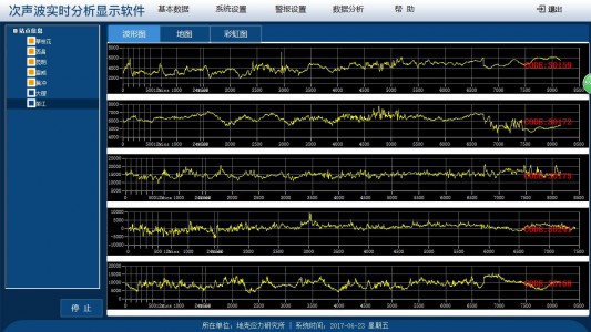次声波实时分析显示软件